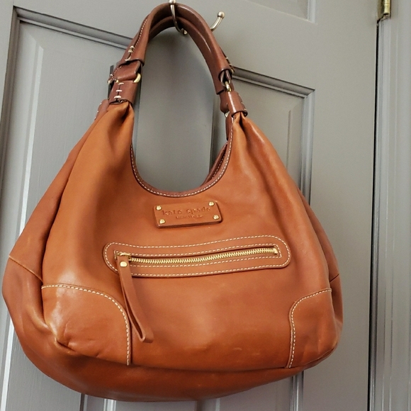 Kate Spade Carla* Brown Leather Hobo/Satchel ⁰ - Picture 11 of 12